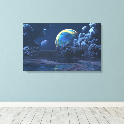 Shoals van Avernus Canvas Afdruk (Insitu (Houten vloer))