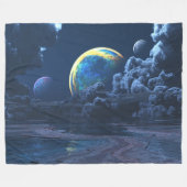 Shoals van Avernus Fleece Deken (Voorkant (Horizontaal))