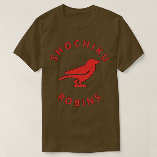 Shochiku Robins Japanse honkbal T-shirt (Design voorkant)