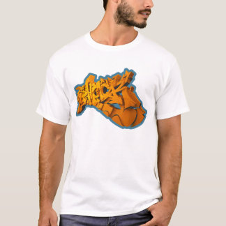 SHOCK 3D (3D-Graffiti auf T-Shirt) T-shirt