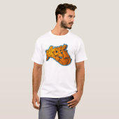 SHOCK 3D (3D-Graffiti auf T-Shirt) T-shirt (Voorkant volledig)