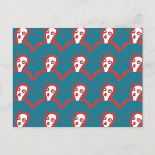 Shock and Awe-some - Funny Wow Faces Cartoon Briefkaart