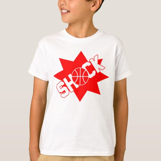 Shock Basketball T-Shirt (Voorkant)