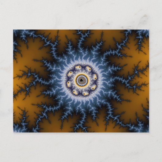 Shock - Fractal Briefkaart (Voorkant)