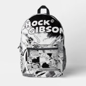 'SHOCK Gibson' Comics Rugzak (Voorkant)