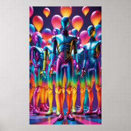 Shock Troopers van de Balloon Spy Parade Poster