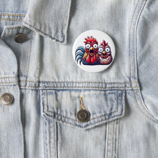 Shocked Barnyard Duo Button (In situ)