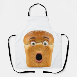 Shocked Bread Loaf Funny Meme Face Schort