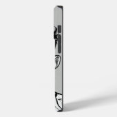 SHOCKED Mustache speciaal ontworpen Case-Mate iPhone Case (Achterkant / Links)