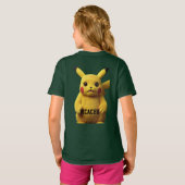 "Shocked Pikachu Mugshot — Designed  T-shirt (Achterkant volledig)