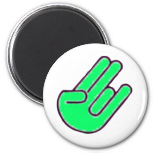 Shocker Hand-symbool Magneet
