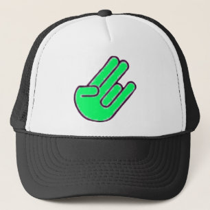 Shocker Hand-symbool Trucker Pet