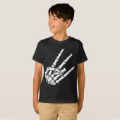 Shocker Skeleton Hand T-shirt (Voorkant volledig)