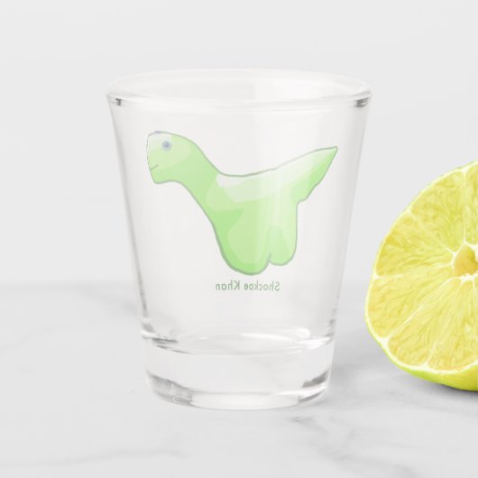 Shockoe Khan Shot Glass Glas (Achterkant)