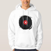 Shockoe Records White Hoodie (Voorkant)