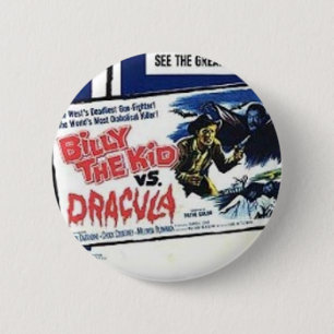 Shockorama Billy the kind vs dracula Button