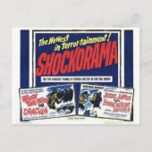 Shockorama double dracula mfrankenstein briefkaart (Voorkant)