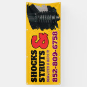 Shocks and Struts Services Aangepaste banner (Verticaal)