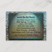 Shodenrock Chic Modern Visitekaartje (Achterkant)