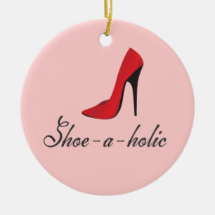 Shoe-a-holic Fashionista Ornament