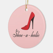 Shoe-a-holic Fashionista Ornament (Links)
