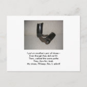 SHOE BRIEFKAART (Voorkant)