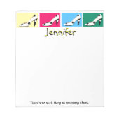 Shoe Diva Attitude Color Notitieblok (Voorkant)