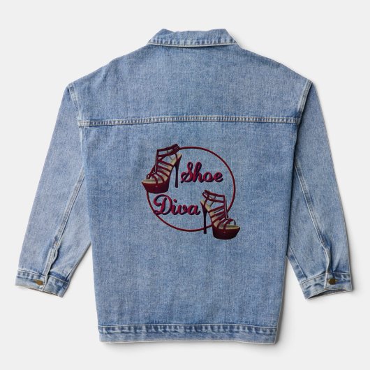 Shoe Diva Denim Jacket (Achterkant)