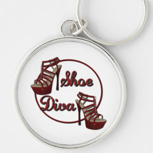 Shoe Diva Humor Sleutelhanger