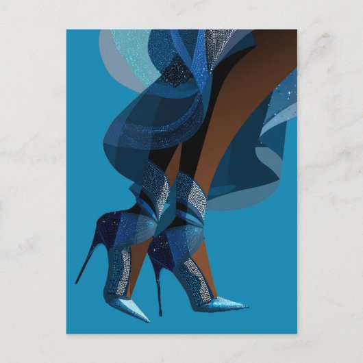 SHOE GAME #1 BRIEFKAART (Voorkant)
