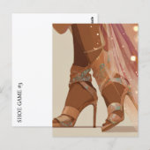 SHOE GAME #3 BRIEFKAART (Voorkant / Achterkant)