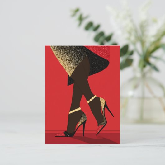 SHOE GAME #4 BRIEFKAART (Staand voorkant)