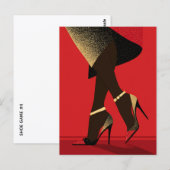 SHOE GAME #4 BRIEFKAART (Voorkant / Achterkant)