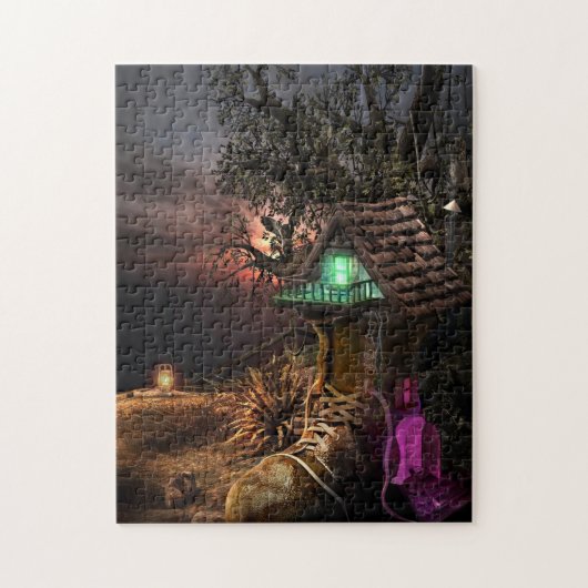 SHOE HOUSE FANTASY JIGSAW PUZZLE LEGPUZZEL (Verticaal)