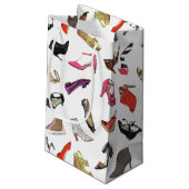 Shoe Love is True Love-cadeautas Klein Cadeauzakje (Achterkant Gekanteld)
