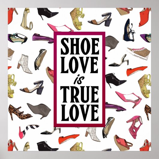 Shoe Love is True Love poster (Voorkant)