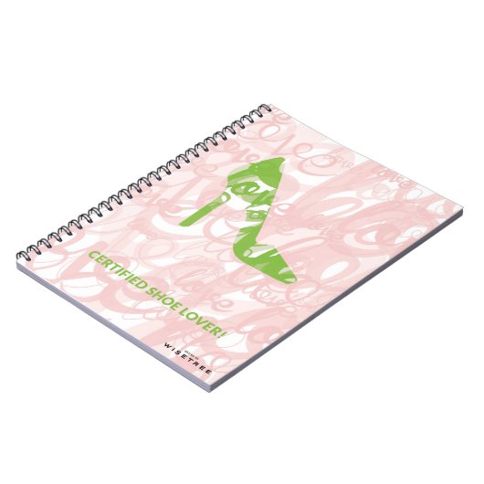 "Shoe Lover"-laptop Notitieboek (Linkerzijde)