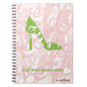 "Shoe Lover"-laptop Notitieboek (Voorkant)