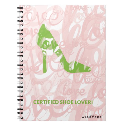 "Shoe Lover"-laptop Notitieboek (Voorkant)