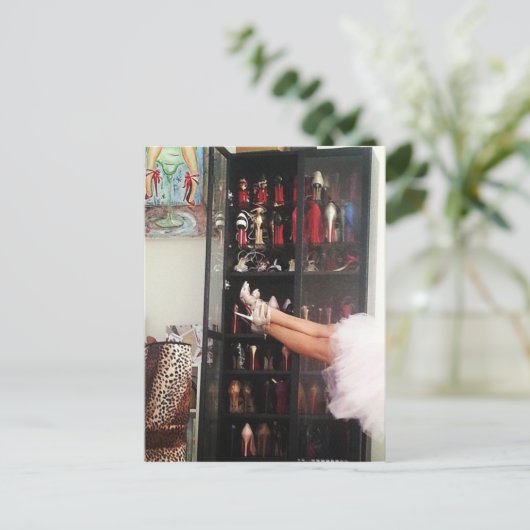 Shoe Princess Briefkaart (Staand voorkant)