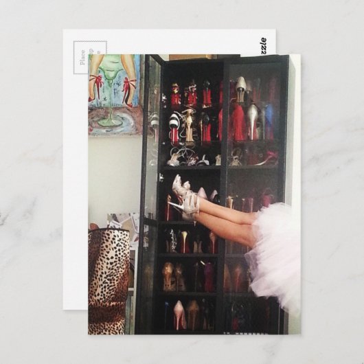 Shoe Princess Briefkaart (Voorkant / Achterkant)