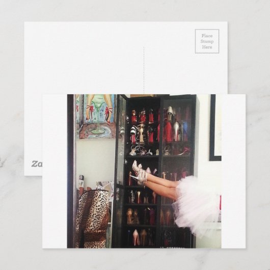 Shoe Princess Briefkaart (Voorkant / Achterkant)