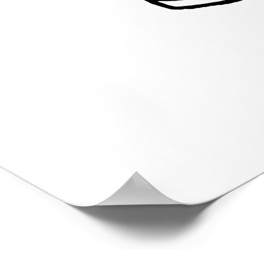 Shoe-shi Funny Sushi Pun Poster (Hoek)