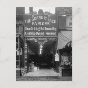 Shoe Shine Parlor, jaren 20 Briefkaart