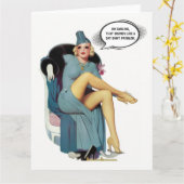 Shoe Shopping and Work Issues Don’t Mix Kaart (Gele Bloem)