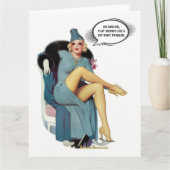 Shoe Shopping and Work Issues Don’t Mix Kaart (Voorkant)