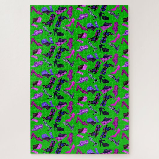 Shoe Story Puzzle Legpuzzel (Verticaal)