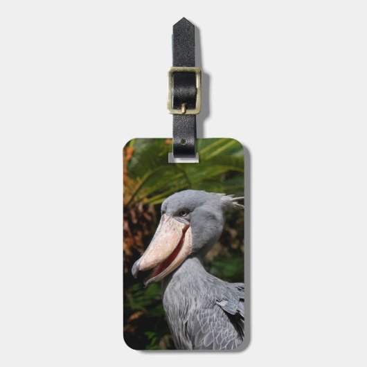 Shoebill Bagagelabel (Voorkant verticaal)