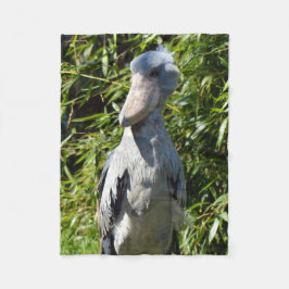 Shoebill (Balaeniceps rex) Fleece Deken