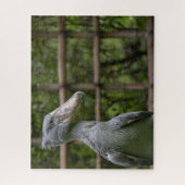 Shoebill (Balaeniceps rex) Legpuzzel (Verticaal)